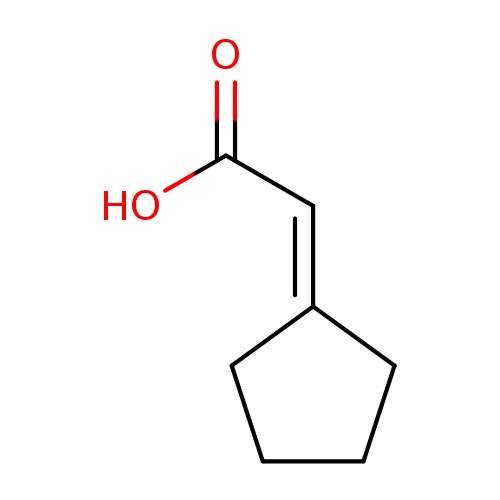 2-Cyclopentylideneacetic acid