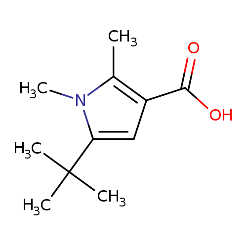 5-TERT-BUTYL-1,2-DIMETHYL-1H-PYRROLE-3-CARBOXYLIC ACID