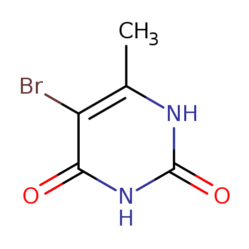2,4(1H,3H)-Pyrimidinedione, 5-bromo-6-methyl-