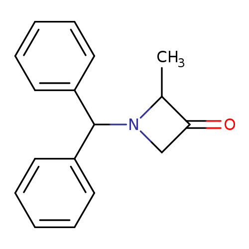 1-Diphenylmethyl-2-methyl-3-azetidone