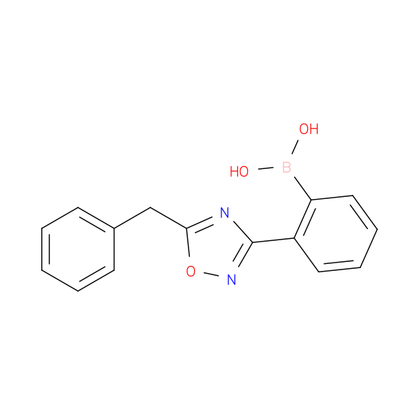 2-(5-Benzyl-1,2,4-oxadiazol-3-yl)phenylboronic acid