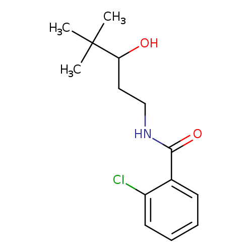2-chloro-N-(3-hydroxy-4,4-dimethylpentyl)benzamide