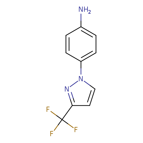Benzenamine, 4-[3-(trifluoromethyl)-1H-pyrazol-1-yl]-