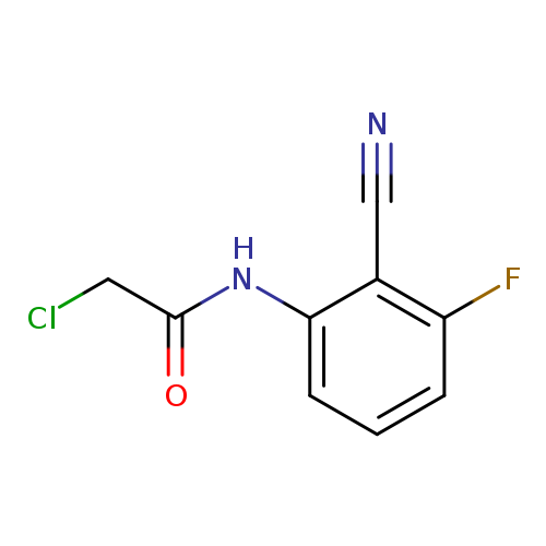 N1-(2-Cyano-3-fluorophenyl)-2-chloroacetamide