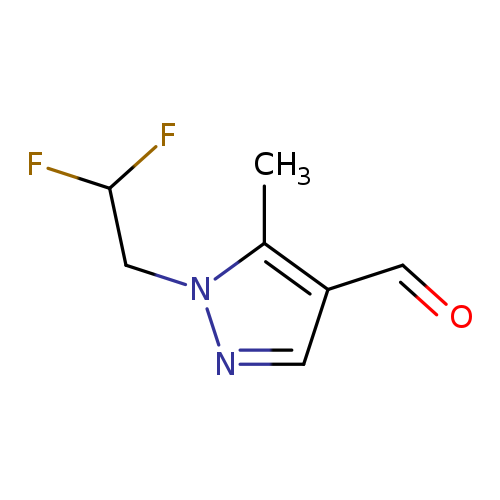 1-(2,2-Difluoroethyl)-5-methyl-1h-pyrazole-4-carbaldehyde