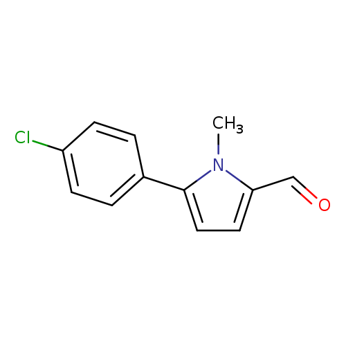5-(4-Chlorophenyl)-1-methyl-1H-pyrrole-2-carbaldehyde
