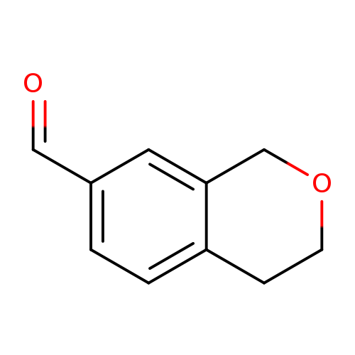 3,4-dihydro-1H-2-benzopyran-7-carbaldehyde
