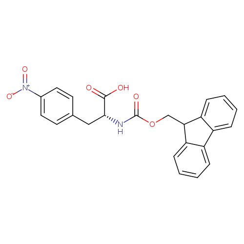D-Phenylalanine, N-[(9H-fluoren-9-ylmethoxy)carbonyl]-4-nitro-