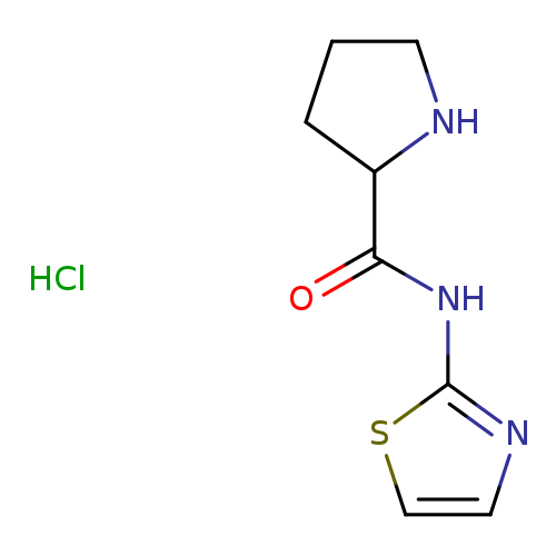 N-1,3-Thiazol-2-ylpyrrolidine-2-carboxamide hydrochloride