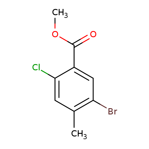 methyl 5-bromo-2-chloro-4-methylbenzoate