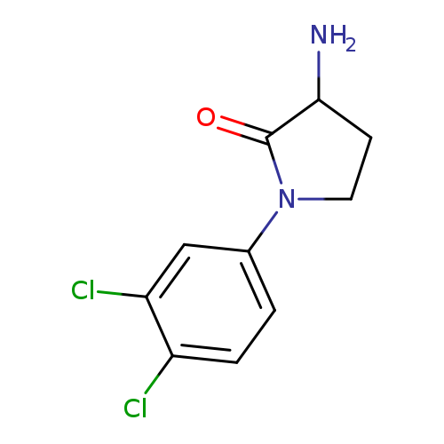 3-amino-1-(3,4-dichlorophenyl)pyrrolidin-2-one