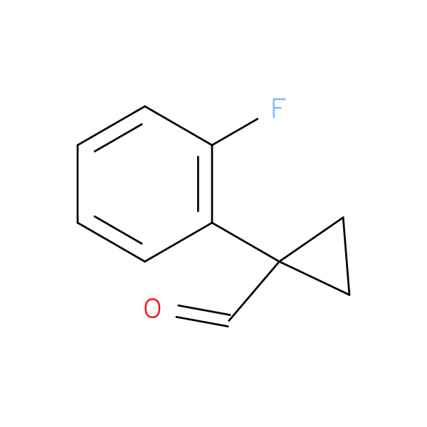 1-(2-Fluorophenyl)cyclopropanecarbaldehyde