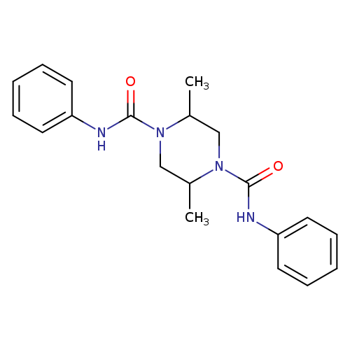 2,5-dimethyl-N1,N4-diphenylpiperazine-1,4-dicarboxamide