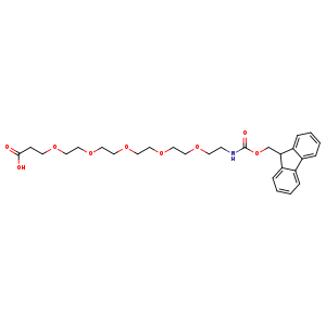 5,8,11,14,17-Pentaoxa-2-azaeicosanedioic acid,1-(9H-fluoren-9-ylmethyl) ester