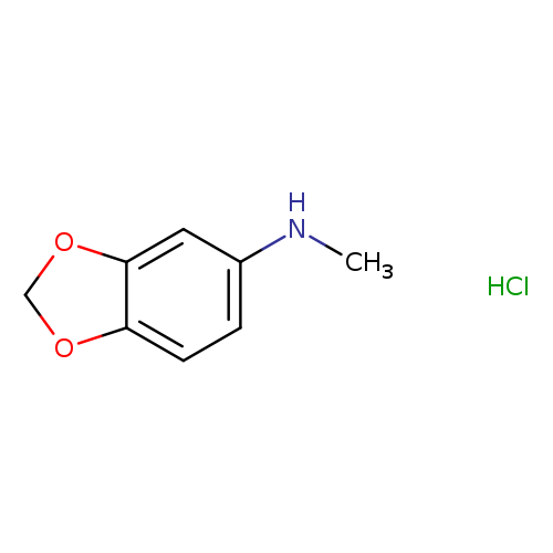 N-methyl-1,3-dioxaindan-5-aminehydrochloride