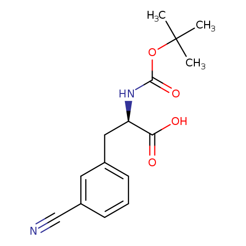 D-Phenylalanine, 3-cyano-N-[(1,1-dimethylethoxy)carbonyl]-