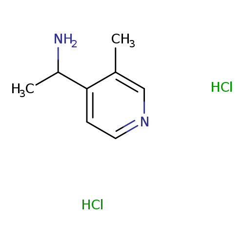 1-(3-methylpyridin-4-yl)ethan-1-amine dihydrochloride