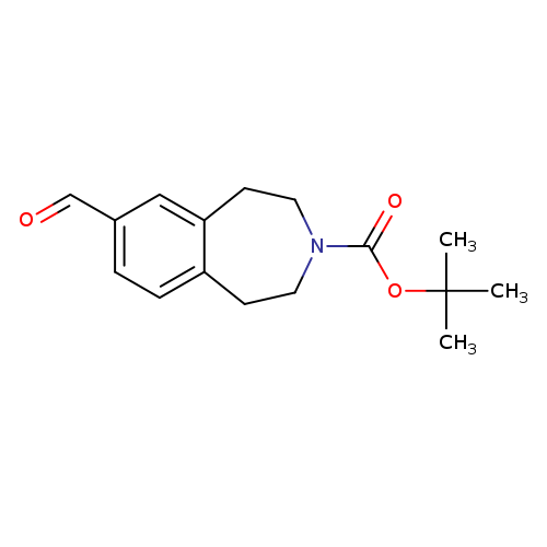 tert-butyl 7-formyl-2,3,4,5-tetrahydro-1H-3-benzazepine-3-carboxylate