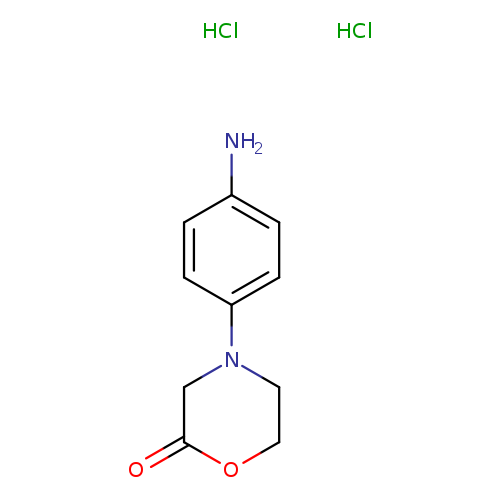 4-(4-aminophenyl)morpholin-2-onedihydrochloride