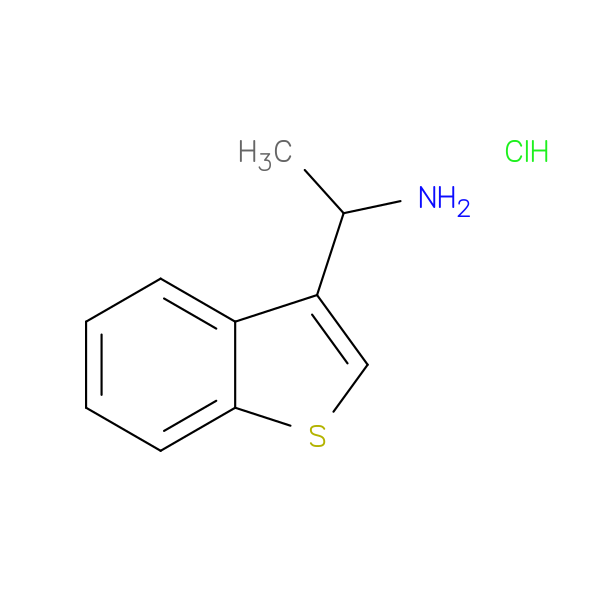 1-(1-BENZOTHIOPHEN-3-YL)ETHAN-1-AMINE HYDROCHLORIDE