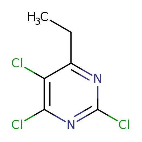 2,4,5-trichloro-6-ethylpyrimidine