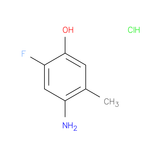 4-amino-2-fluoro-5-methylphenol hydrochloride