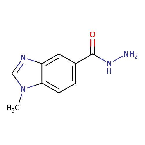 1-methyl-1H-1,3-benzodiazole-5-carbohydrazide