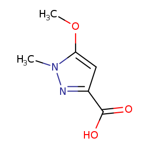 1H-Pyrazole-3-carboxylic acid, 5-methoxy-1-methyl-