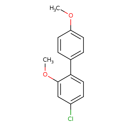 4-Chloro-2-methoxy-1-(4-methoxyphenyl)benzene