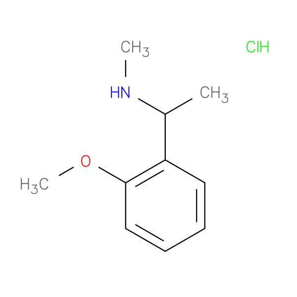 1-(2-Methoxyphenyl)-N-methylethanamine hydrochloride