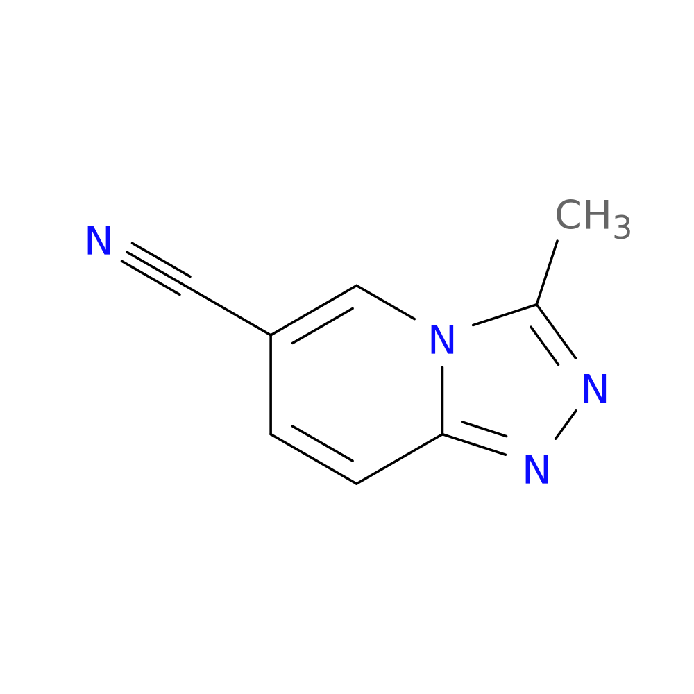 3-methyl-[1,2,4]triazolo[4,3-a]pyridine-6-carbonitrile