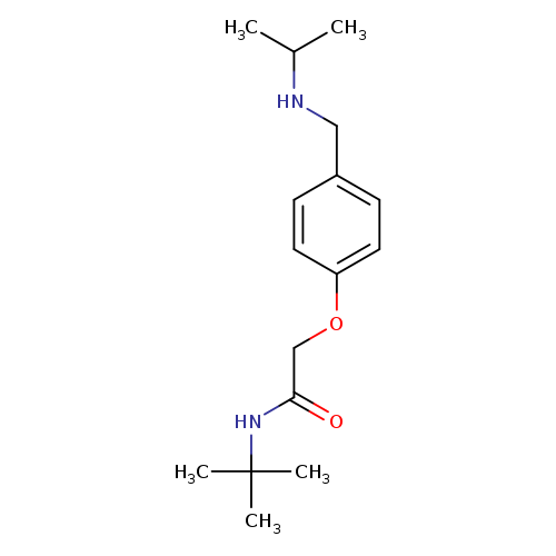 N-(tert-butyl)-2-{4-[(isopropylamino)methyl]phenoxy}acetamide