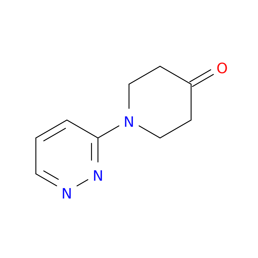 1-(pyridazin-3-yl)piperidin-4-one