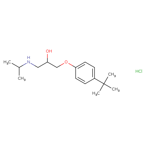1-(4-TERT-BUTYLPHENOXY)-3-(ISOPROPYLAMINO)PROPAN-2-OL HYDROCHLORIDE
