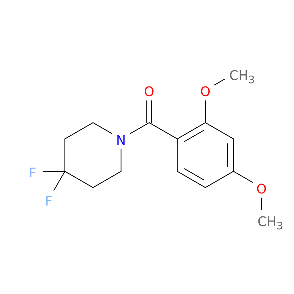 1-(2,4-dimethoxybenzoyl)-4,4-difluoropiperidine