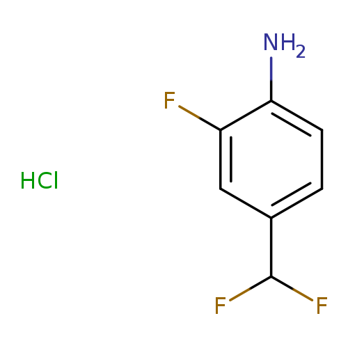 4-(difluoromethyl)-2-fluoroaniline hydrochloride