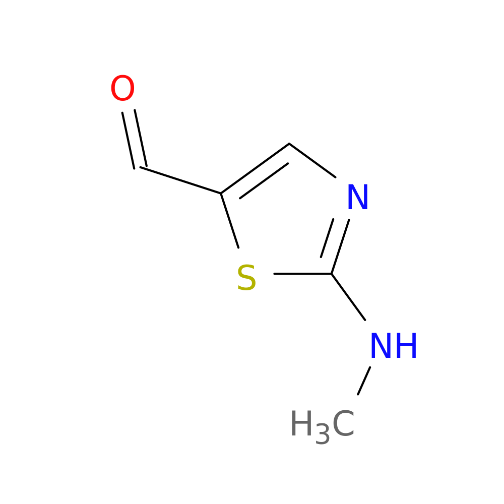 2-(methylamino)-1,3-thiazole-5-carbaldehyde