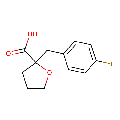 2-[(4-fluorophenyl)methyl]oxolane-2-carboxylic acid