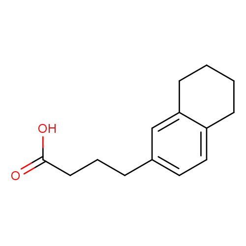 4-(5,6,7,8-tetrahydronaphthalen-2-yl)butanoic acid