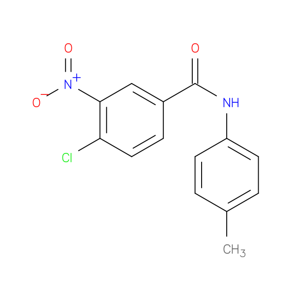 4-chloro-N-(4-methylphenyl)-3-nitrobenzamide