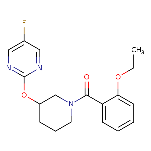 2-{[1-(2-ethoxybenzoyl)piperidin-3-yl]oxy}-5-fluoropyrimidine