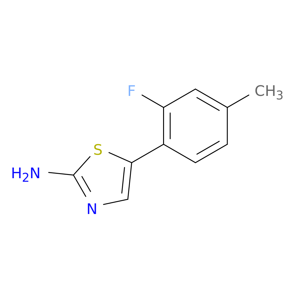 5-(2-Fluoro-4-methylphenyl)thiazol-2-amine