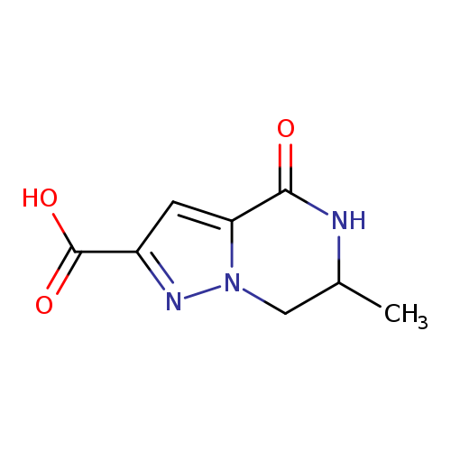 6-METHYL-4-OXO-4,5,6,7-TETRAHYDROPYRAZOLO[1,5-A]PYRAZINE-2-CARBOXYLIC ACID