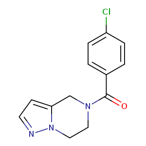 5-(4-chlorobenzoyl)-4H,5H,6H,7H-pyrazolo[1,5-a]pyrazine