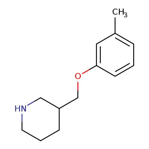 3-[(3-Methylphenoxy)methyl]piperidine