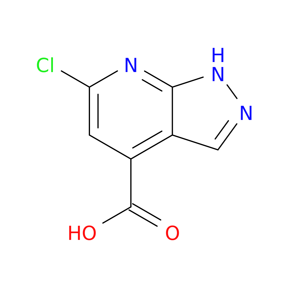 6-Chloro-1H-pyrazolo[3,4-b]pyridine-4-carboxylic acid