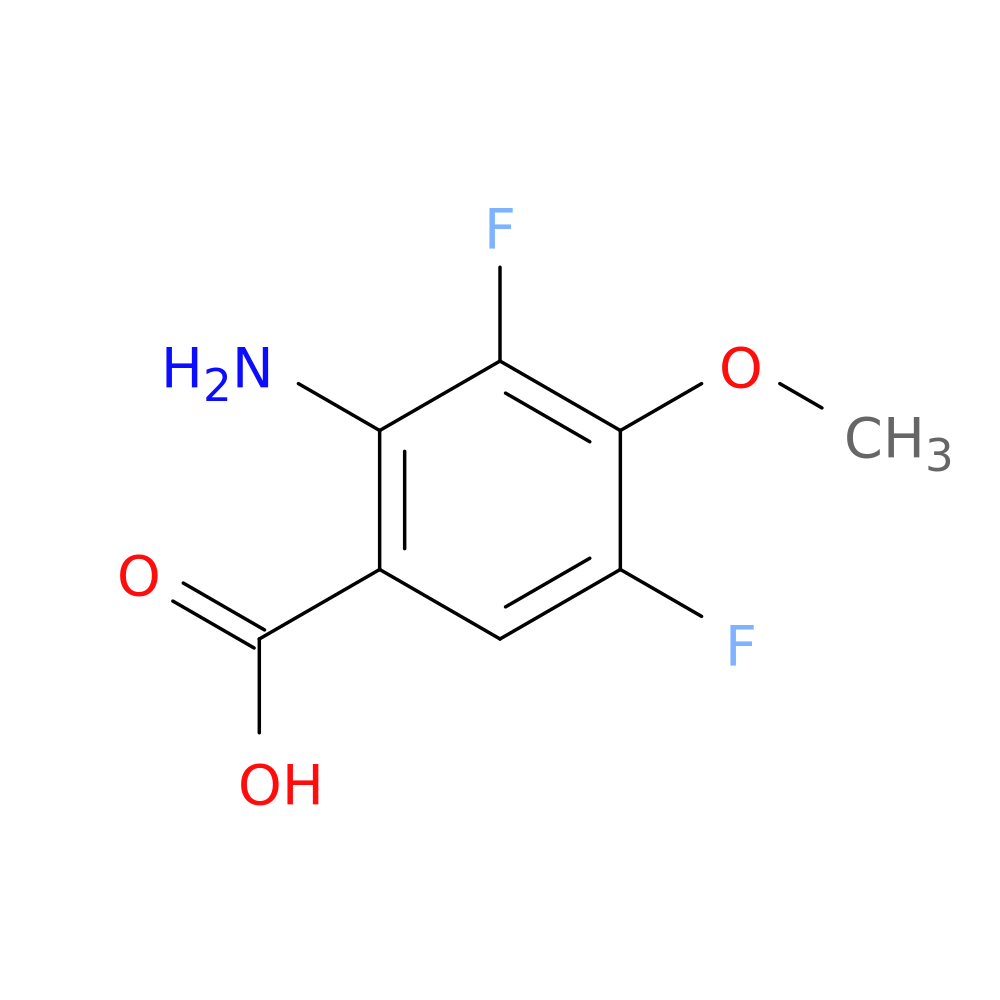 2-Amino-3,5-difluoro-4-methoxybenzoic acid
