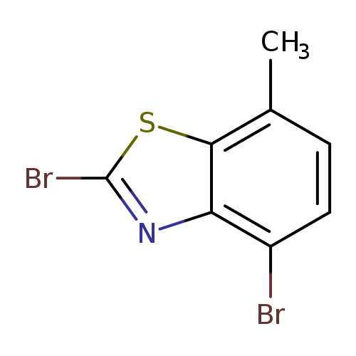 2,4-dibromo-7-methyl-1,3-benzothiazole