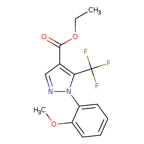 Ethyl 1-(2-Methoxy-phenyl)-5-trifluoromethyl-1H-pyrazole-4-carboxylate