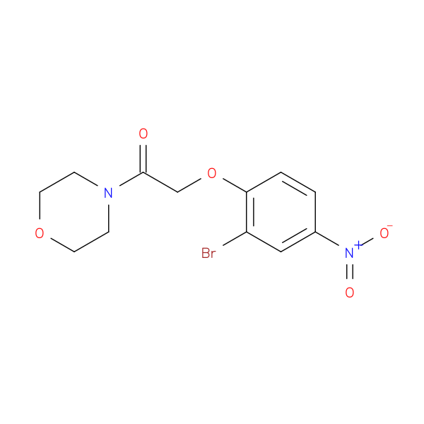 2-(2-Bromo-4-nitrophenoxy)-1-(morpholin-4-yl)ethanone